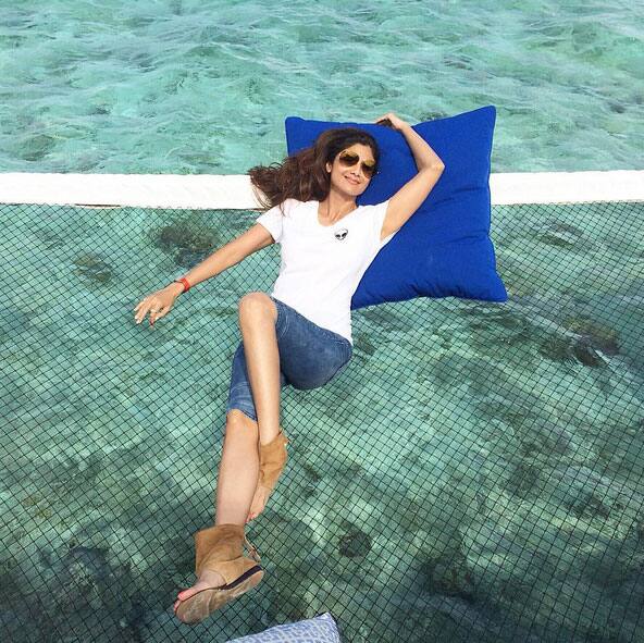 Bye bye Maldives:) love this photo https://instagram.com/p/7hkiv1o2Vt/. Twitter@TheShilpaShetty