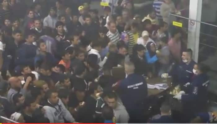 Appalling! Refugees fed like &#039;animals&#039; in Hungary camp – Watch