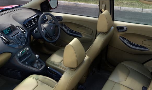 Ford Figo Aspire has roomy interiors.