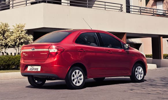 Ford Figo Aspire is available in 4 trim levels - Ambiente, Trend, Titanium and Titanium+.