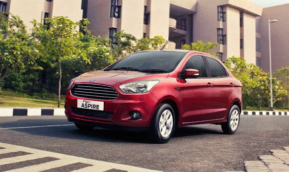 Ford Figo Aspire has clear body lines.