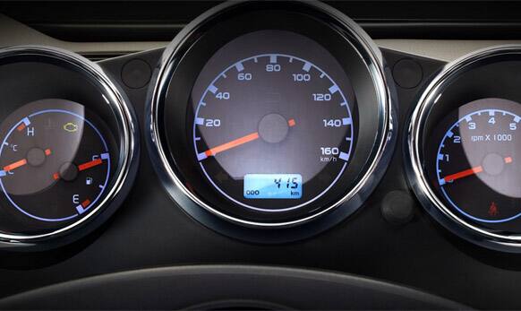 3-POD Instrument Cluster.