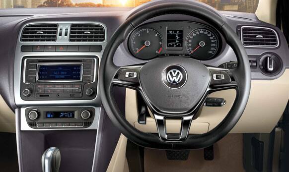 The New Vento now offers the cruise control mode.