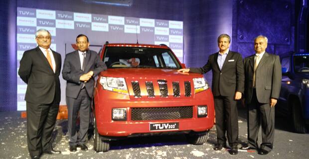 Mahindra launches TUV300 compact SUV at killer price point