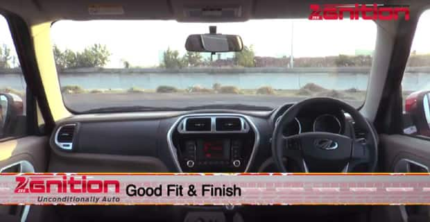 Watch: This is what the interior of Mahindra TUV300 looks like