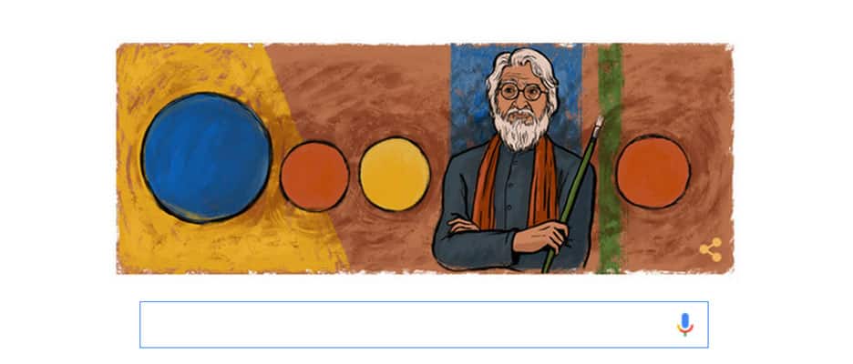 Google doodle celebrates &#039;Indian Picasso&#039; MF Husain&#039;s 100th birthday