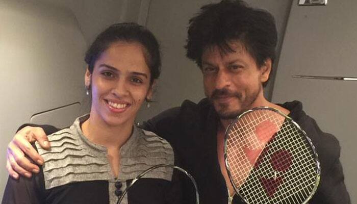 IN PICS: Saina Nehwal&#039;s DDLJ moment!