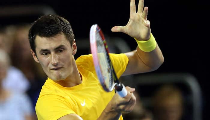 Bernard Tomic pulls Australia level in Davis Cup semi-final