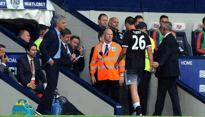 Jose Mourinho forced to deny John Terry rift again