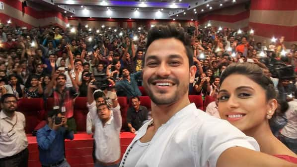 Selfie gang ITS Ghaziabad #bhaagjohnny 6 days to go... Instagram/khemster2