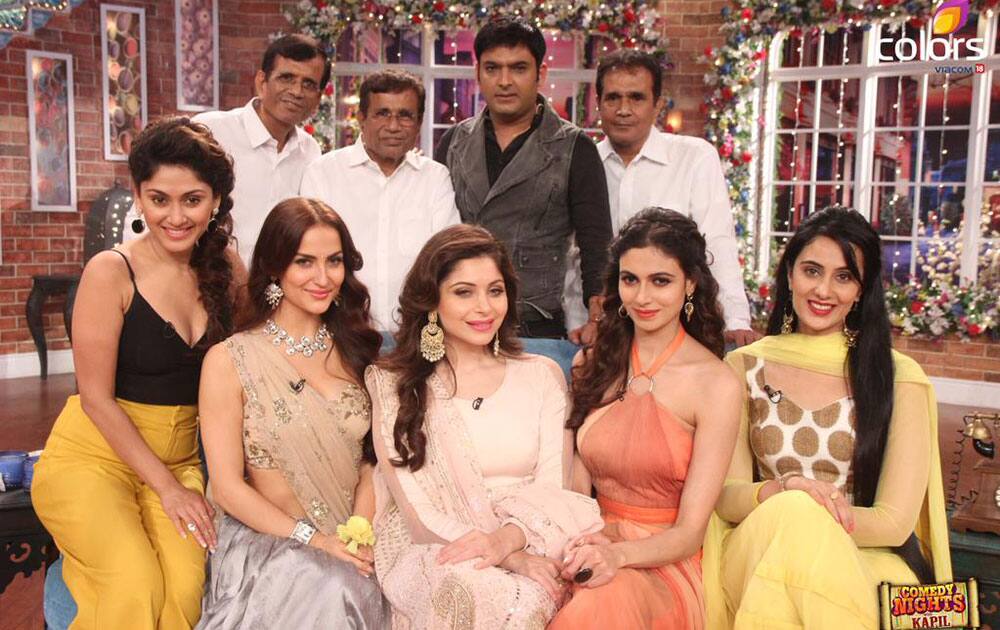 hbd gyani :- on Cnwk at 10PM only on @colorstv @cnwkofficial ! @KapilSharmaK9.. @ElliAvram @TheKanikakapoor -twitter
