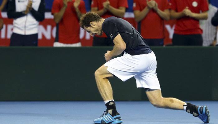 Impeccable Andy Murray sends Britain into first Davis final in 37 years