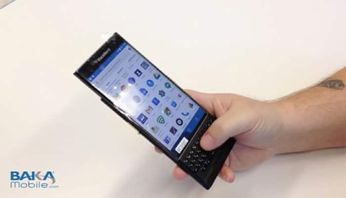 Watch: Sneak peek into BlackBerry&#039;s upcoming Android device Venice