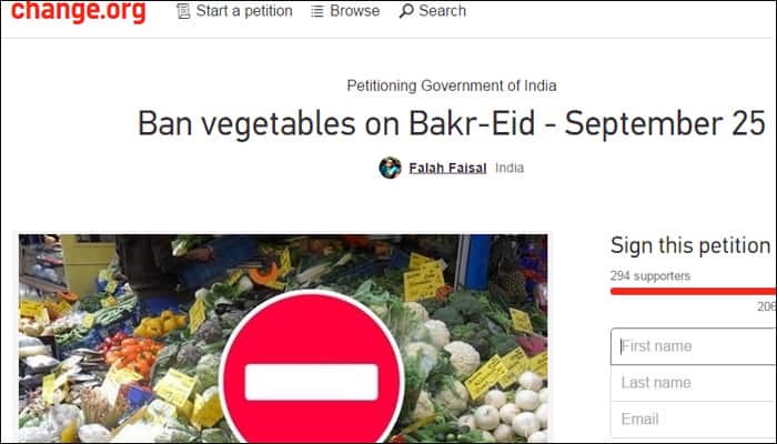After beef, will vegetables be also banned during Bakr-Eid festival?