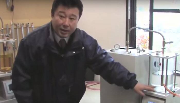 Watch: Japanese man shows how to convert plastic waste to oil