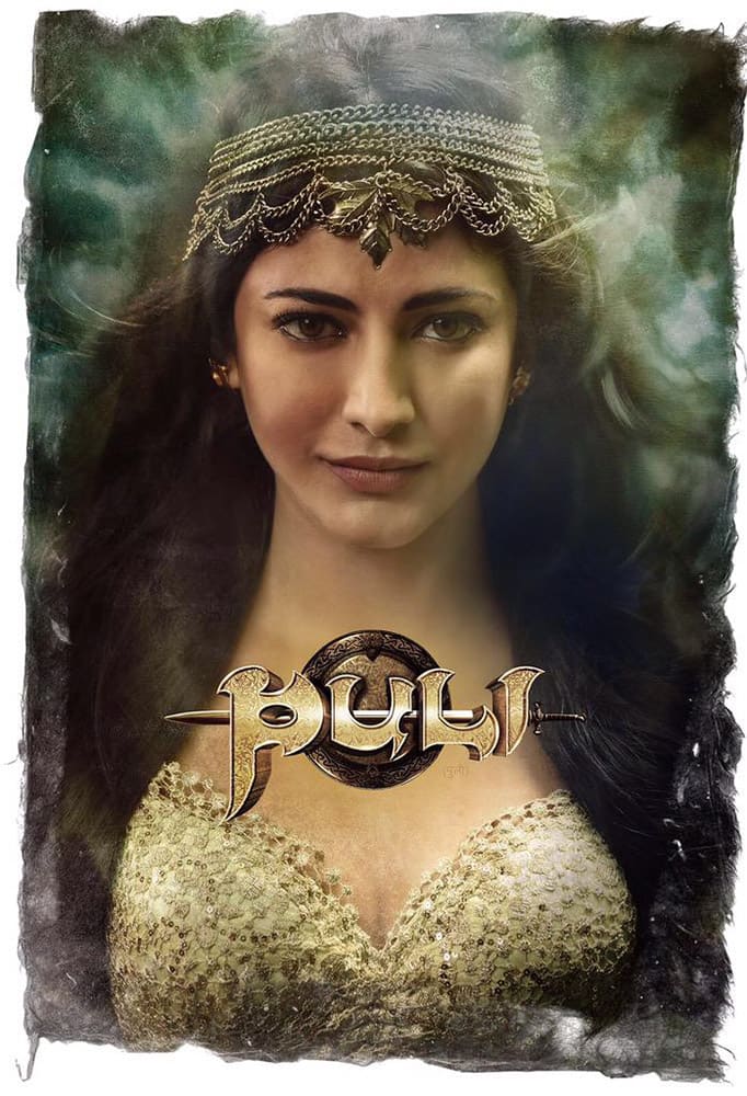 shruti haasan :- Puli releases in Hindi on October 1st!!! -twitter