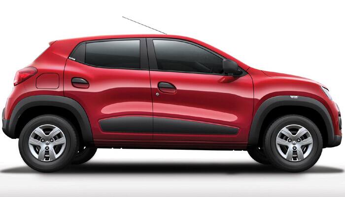 Side profile pic of Renault Kwid