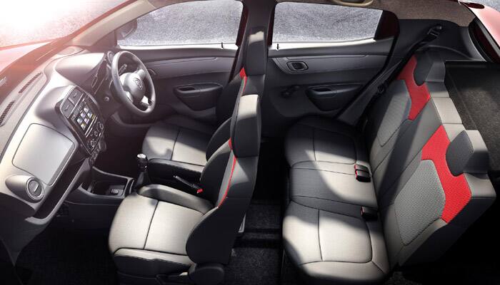 The post interior of Renault Kwid