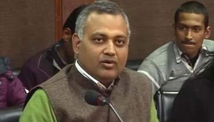 Somnath Bharti &#039;untraceable&#039;, Delhi govt allows his prosecution in Khirki Extension raid case