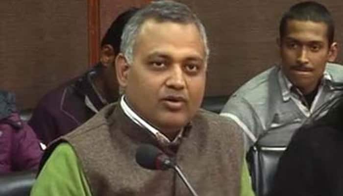 AAP leaders meet to decide &#039;missing&#039; Somnath Bharti&#039;s fate