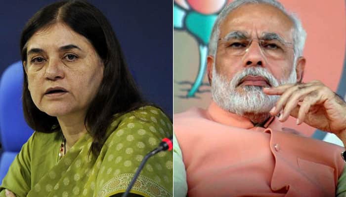 Maneka Gandhi had a special gift for PM Modi on his birthday
