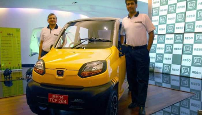 Bajaj names quadricycle Qute; to export to 16 countries