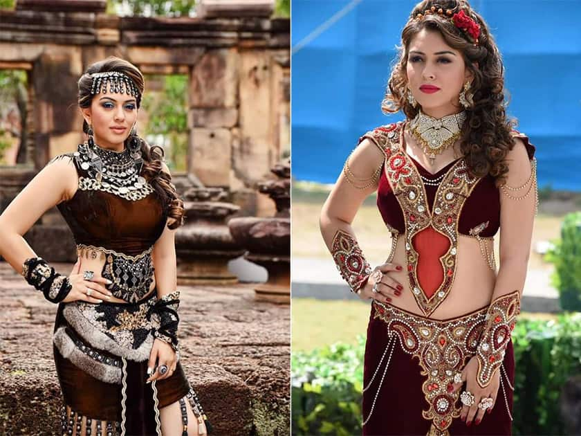 Exclusive: Gorgeous princess @ihansika in #Puli. Twitter@ihansika