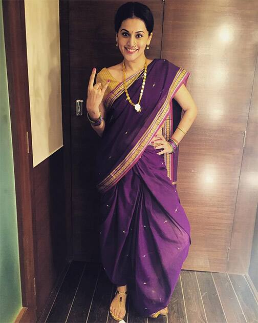 Instagram/taapsee