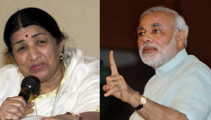 PM Narendra Modi wishes Lata Mangeshkar on her birthday