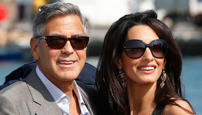 George Clooney, Amal Alamuddin keep &#039;first wedding anniversary&#039; celebrations low key