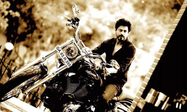 Rohit gets me a new set of wheels 2 ride 2 work everyday. Hawk.Beemer.Harley. We don’t walk the talk on Dilwale sets! - Twitter@iamsrk