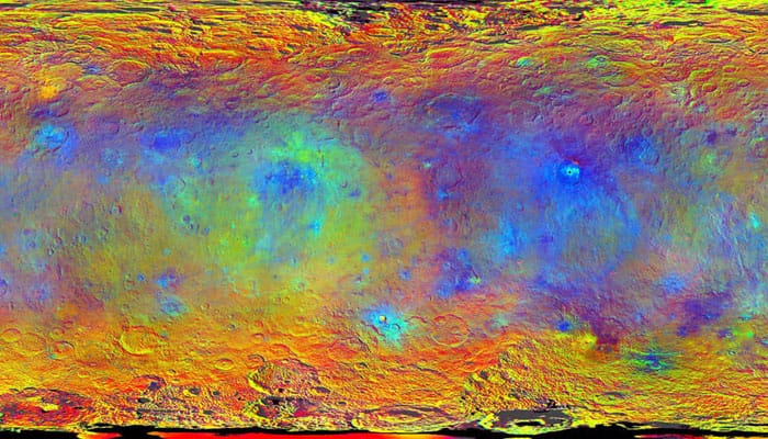 NASA&#039;s Dawn amazes scientists with new maps, insights about Ceres