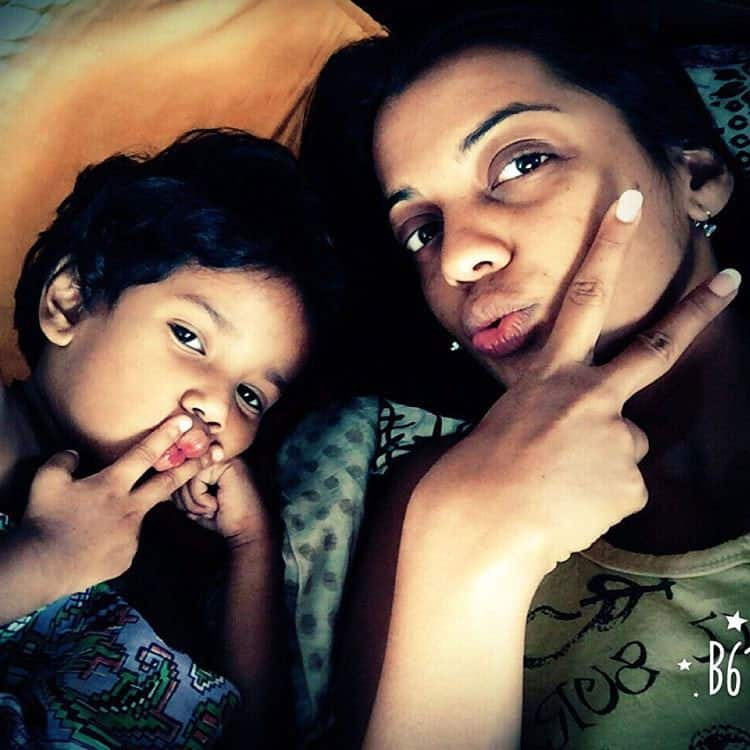 Mugdha Godse:- #kidszone #joy #love #peace #fun #yo #reewa #niece #funtimes -instagram