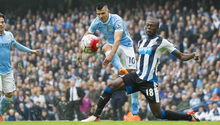 Epl 2015 16 Sergio Aguero Scores Five For Manchester City