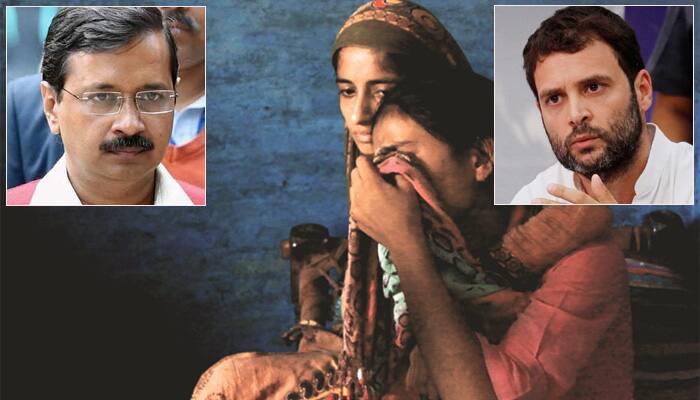 Dadri killing: Uneasy calm in Bishada as Rahul, Kejriwal visit victim Iqlakh&#039;s family; two juveniles held