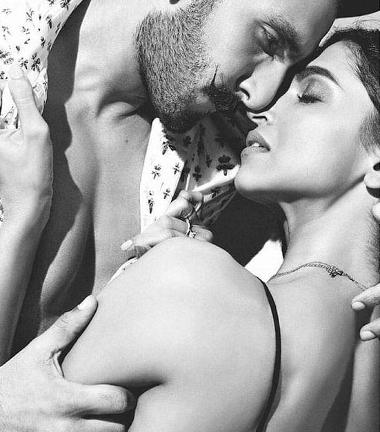 #deepikapadukone and #ranveersingh set all things ablaze in their photoshoot for Vogue Mag… -twitter