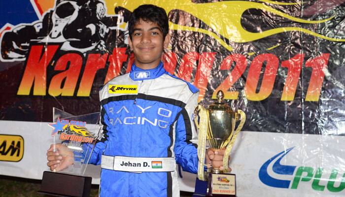 Racer Jehan Daruvala bags podium in Germany