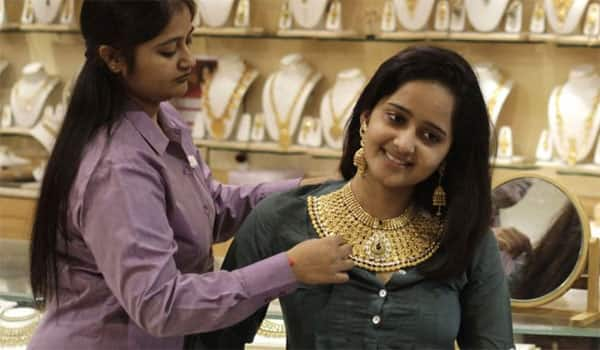 Gold price at over one-month high, ends at Rs 26,850 per ten grams