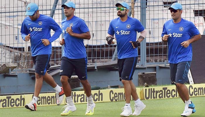 Stuart Binny, Ajinkya Rahane slog it out at Team India practice ahead of 3rd T20