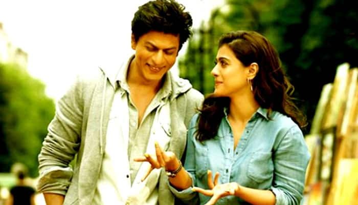 See pic: &#039;Dilwale&#039; Shah Rukh Khan, Kajol clicked by Rohit Shetty!
