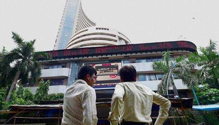 Sensex slips below 27,000, down 100 points 