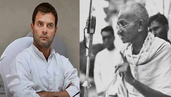 Mahatma Gandhi and Rahul Gandhi: Jab they met!
