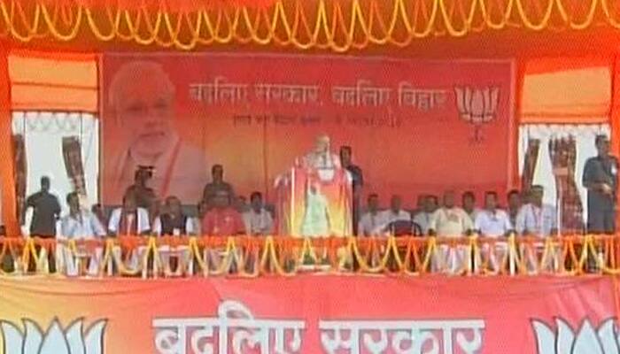 Bihar now needs &#039;Vikas Raj&#039; not &#039;Jungle Raj&#039;, says PM Modi in Sasaram