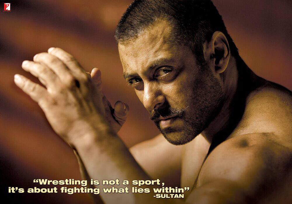 Salman Khan :- Here is a picture that was taken while training. -twitter