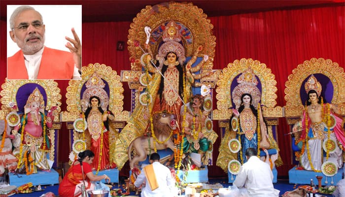 PM Modi wishes &#039;Shubho Mahalaya&#039; as India gets ready to welcome Goddess Durga