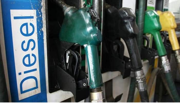 Diesel price hiked by 95 paise per litre; no change in petrol rate
