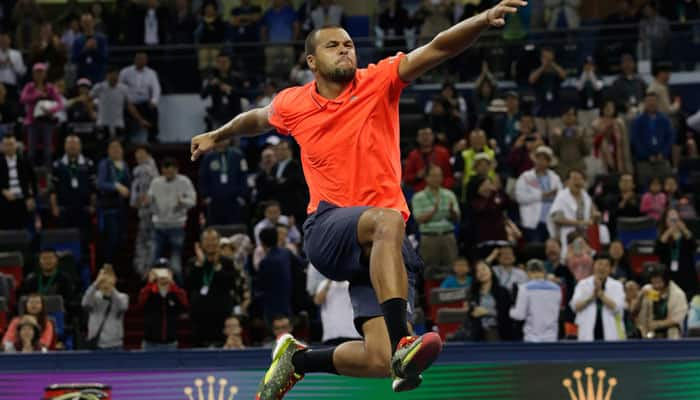 Jo-Wilfred Tsonga beats Rafael Nadal to enter first ever Shanghai Masters final