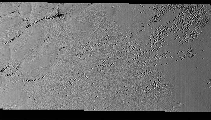 New image shows Pluto&#039;s puzzling patterns, pits