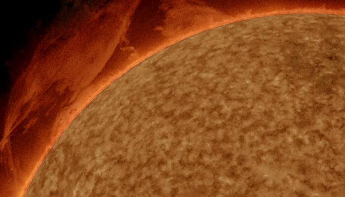 Watch: NASA&#039;s SDO captures hefty prominence eruption on sun