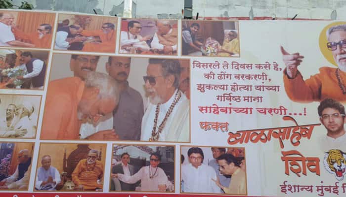 Shiv Sena attacks Modi, calls him &#039;dhongi&#039; who used to bow before &#039;saheb&#039;